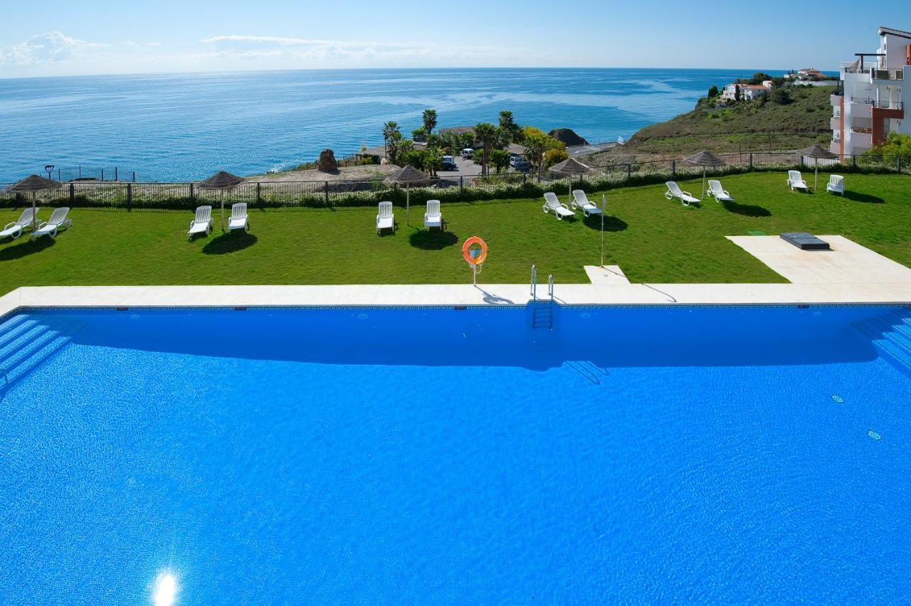 Precioso Apartamento 1 Dormitorio Con Vistas Mar Frontal Torrox Ngoại thất bức ảnh