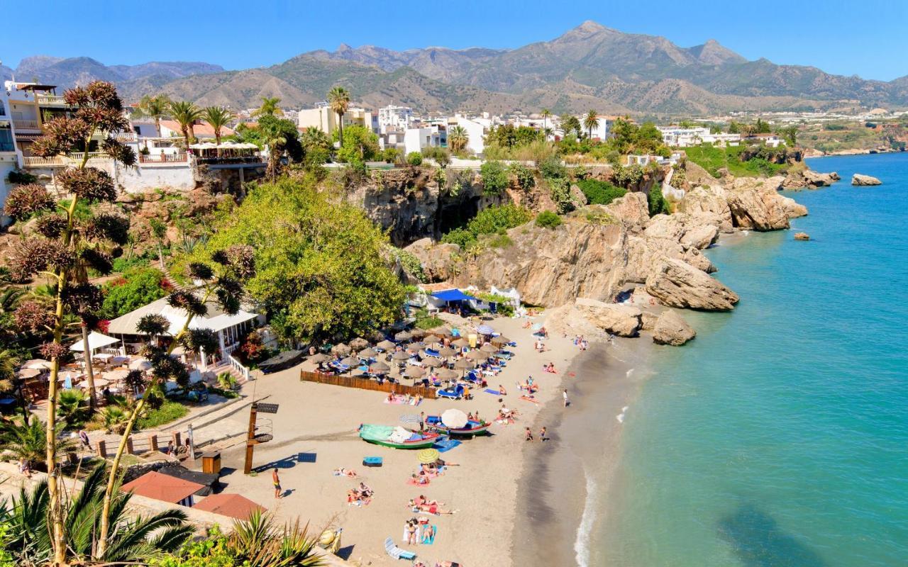 Precioso Apartamento 1 Dormitorio Con Vistas Mar Frontal Torrox Ngoại thất bức ảnh