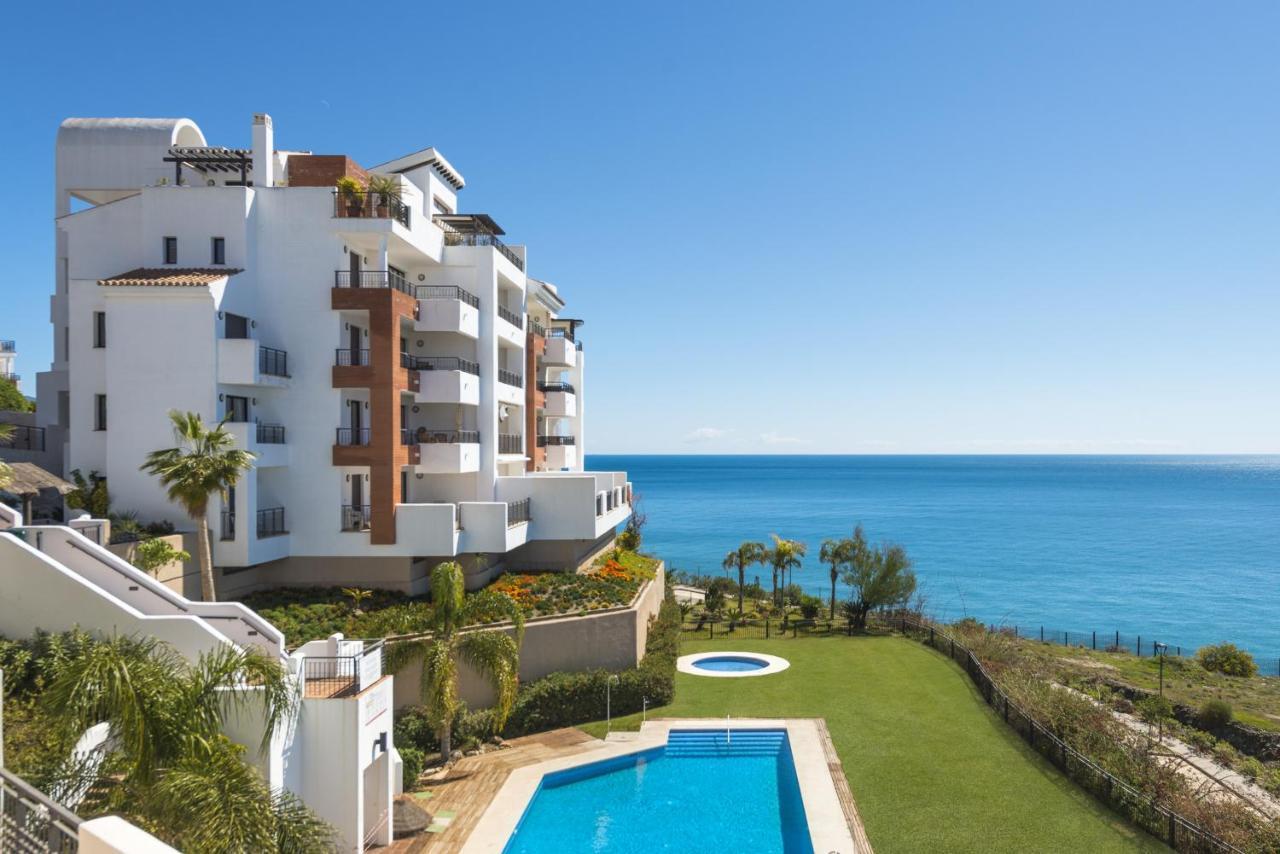 Precioso Apartamento 1 Dormitorio Con Vistas Mar Frontal Torrox Ngoại thất bức ảnh